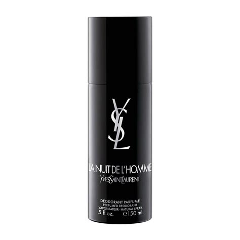 yves saint laurent la nuit de l'homme deodorant spray|yves Saint Laurent l'homme deodorant.